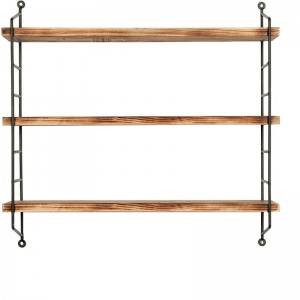 23″ inch Floating Mounted Set of 3 ORDO display Wood Wall shelf Shelves for Living Room Bedroom Bathroom