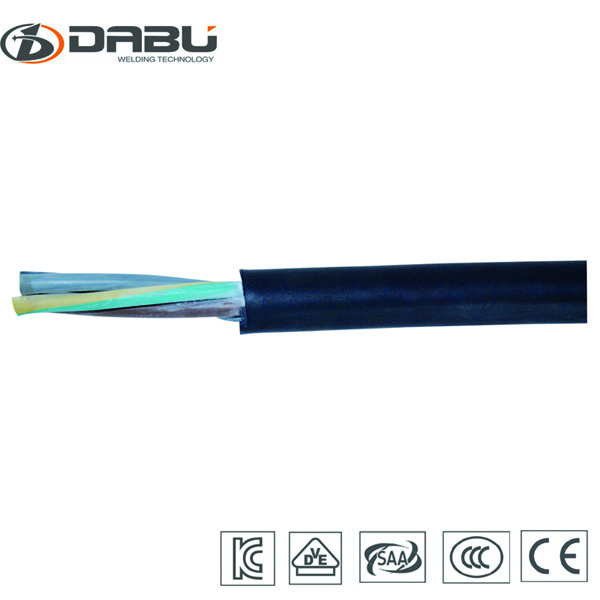 VDE taratasy fanamarinana H05RR-F Rubber Power Cable