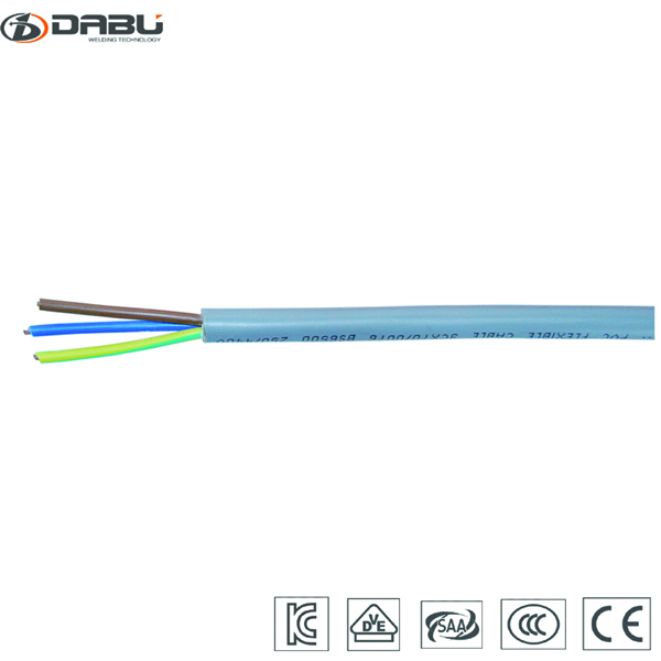 VDE H05VV-F PVC fleksibel kabel