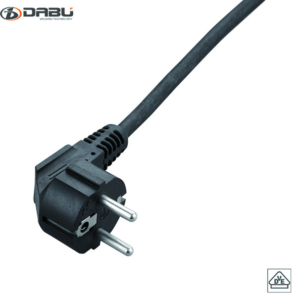 Cables d'alimentació certificats VDE Endoll DB03 16A 250V AC IP20