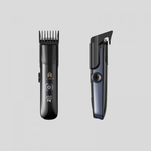 GAOLI Мултифункционален тример "всичко в едно", акумулаторен тример за брада, глава, коса, нос, тяло и лице у дома, мъжка самобръсначка, машинка за подстригване, USB акумулаторна и LED цифров дисплей за капацитет на батерията - ЧЕРВЕН, ЧЕРЕН, ЗЛАТИСТ (цвят с възможност за проектиране ) Mobel-95505