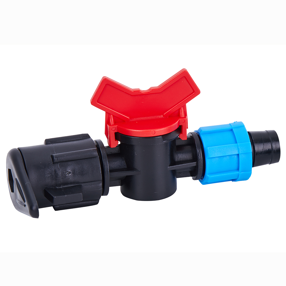 Drip Irrigation & Accessories Mini Valve XF1262 16 Irrigation Valve for PVC layflat hose