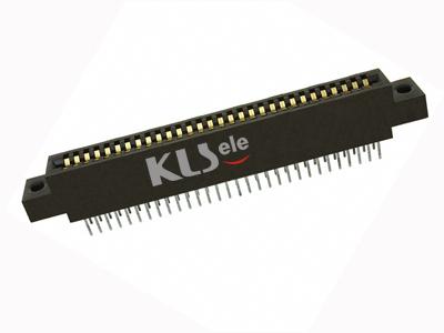 2.54mm पिच एज कार्ड कनेक्टर स्लट PCB डिप 90 180 प्रकार KLS1-603D