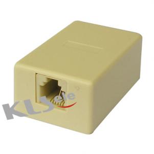 Телефонный разветвитель для поверхностного монтажа RJ11/RJ12 KLS12-187-6P4C / KLS12-187-6P6C