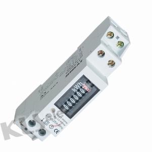 DIN-rail Energy Meter (Single Phase,1 Module) KLS11-DMS-002A