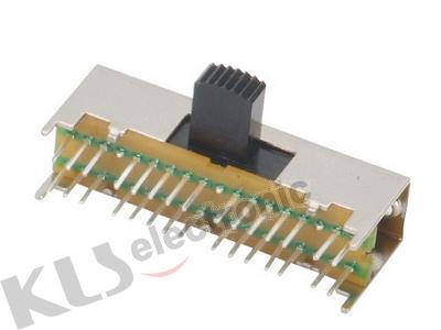 Interruptor deslizante (6P4T) KLS7-SK52-64D01