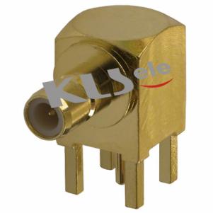 PCB-gemonteerde SMB-connector (jack, mannelijk, 50Ω) KLS1-SMB001