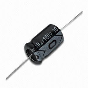 Aluminiowy kondensator elektrolityczny-osiowy bipolarny KLS10-AK20