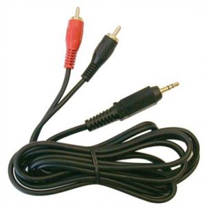 Càball Adaptor claisneachd (Plug Stereo Gu Plug RCA) KLS17-SRP-03