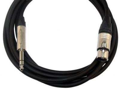 Микрофон кабель (XLR плагына стерео плаг) KLS17-SXP-03