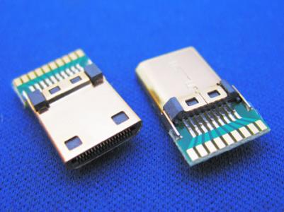 Мини HDMI конектор мъжки KLS1-303