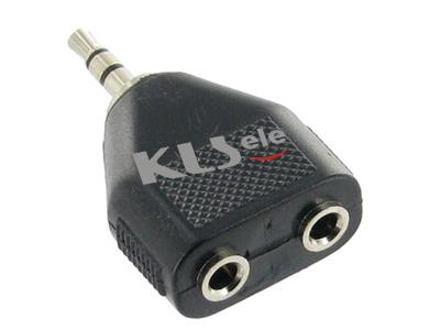 Stereo kištukas prie stereo lizdo x2 KLS1-PTJ-15A