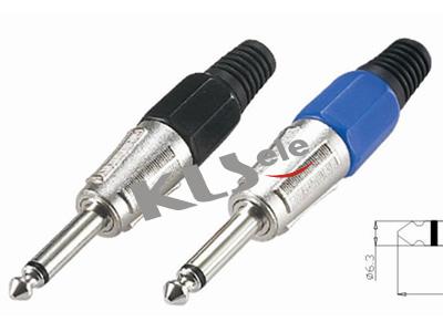 Plug mono 6,3 mm KLS1-PLG-008