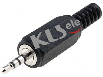 2.5mm Stereo Plug & 3.5mm Stereo Plug & 6.3mm Stereo Plug  KLS1-PLG-003