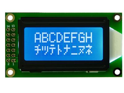 8*2 ক্যারেক্টার টাইপ LCD মডিউল KLS9-0802D