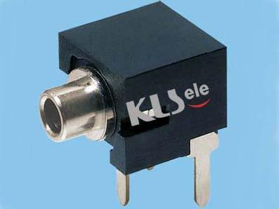 2,5 mm monopistikupesa PCB kinnitusele KLS1-TG2.5-002B