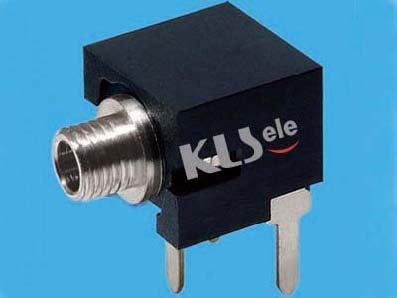 2,5 mm-es Mono Jack panelre szerelhető KLS1-TG2.5-002A