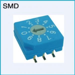 Interruptor de código rotativo SMD KLS7-RM30012 / KLS7-RM40012