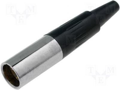 Mini XLR Plug KLS1-XLR-P01C