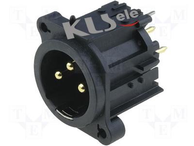 XLR панель сокеты KLS1-XLR-S11