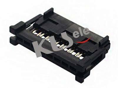2.54mm Pitch Single Row IDC Socket Connector   KLS1-204P