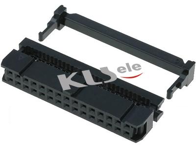 2,54 mm Pitch IDC Sok Connector KLS1-204
