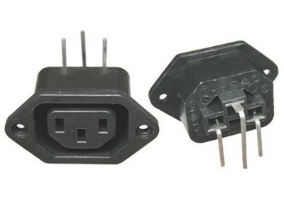 C13 AC Inlet socket PCB Type KLS1-AS-302-3