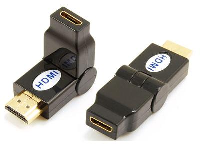 HDMI Vīriešu-HDMI mini sieviešu adapteris, šūpošanās tips KLS1-13-005