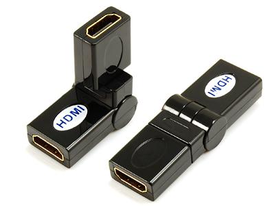 Adaptador HDMI A hembra a HDMI A hembra, giratorio 360?KLS1-13-008