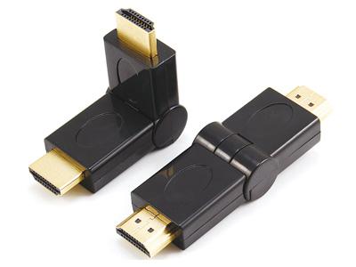HDMI A පිරිමි සිට HDMI A පිරිමි ඇඩප්ටරය, පැද්දීමේ වර්ගය KLS1-11-010