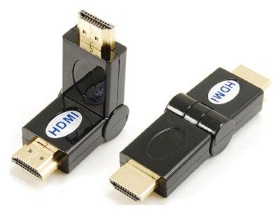 HDMI A male to HDMI A male adapter, jenis swing KLS1-13-010