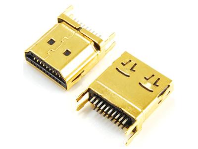 HDMI A vyriškas įtvaras + T KLS1-L-007