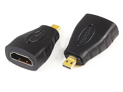 HDMI A ಸ್ತ್ರೀಯಿಂದ HDMI ಮೈಕ್ರೋ ಪುರುಷ ಅಡಾಪ್ಟರ್ KLS1-10-P-001