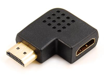 HDMI A hann til HDMI A hunnadapter, 270˚vinkel type KLS1-13-P-020A