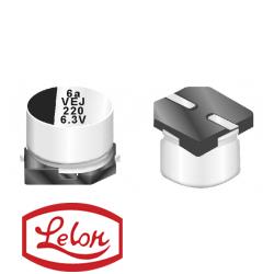Standard 105℃, 2000 Hrs SMD Aluminum Electrolytic Capacitors (LELON) KLS10-VEJ