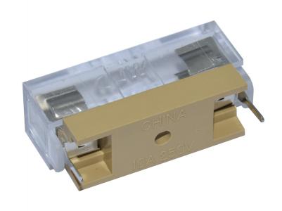 PCB držalo varovalke za varovalko 6,3 x 30 mm, korak 34 mm KLS5-244