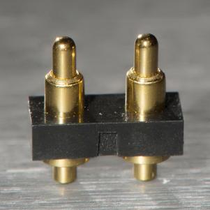 2 pin pogo pin Isixhumi Uhlobo lwe-plug-in uhlobo KLS1-2PGC02