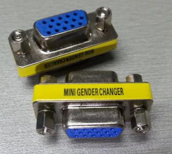 Mini Gender Changer Konektilo 3 Vico Tipo KLS1-186