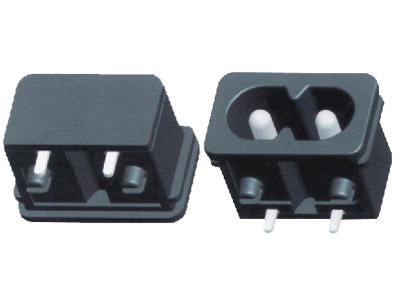 AC Power Inlet C8 PCB Tipe KLS1-AS-222-7