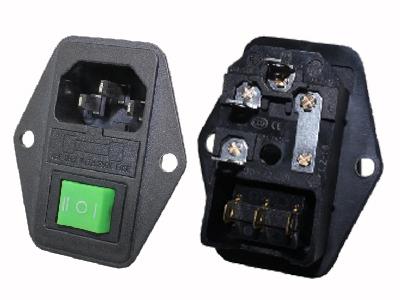 AC Power Sockets * AC Plugs KLS1-AS-303-1A