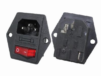 AC Power Sockets * AC Plugs KLS1-AS-303-8