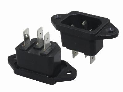 AC Power Sockets*AC Plugs KLS1-AS-305-1