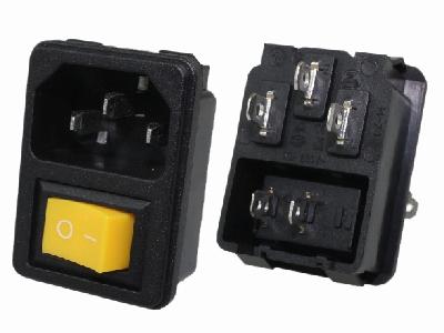 AC Power Sockets * AC Plugs KLS1-AS-304-1