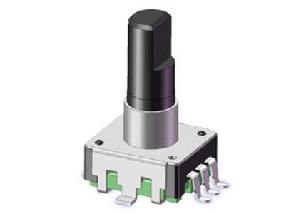 12mm SMD Encoder Plastic shaft nga adunay switch KLS4-EK1208S