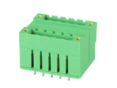 5.00mm & 5.08mm Female pluggable Terminal Block Straight Pin With Fixed hole KLS2-EDDLV-5.00&5.08