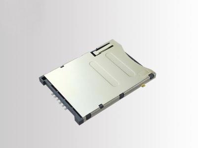 सिम कार्ड कनेक्टर;पुश पुश,6पी,एच1.85मिमी KLS1-सिम-106
