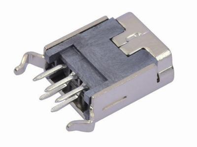 5P B type R/A dip 180 Mini USB connector socket KLS1-229-5FC