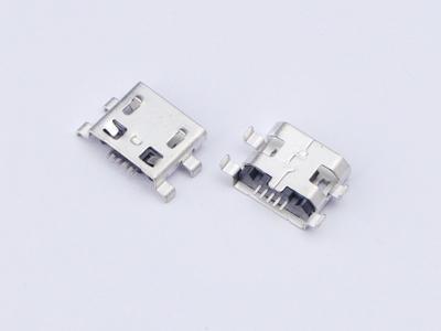 CONN RCPT 5POS マイクロ USB DIP、ミッドマウント KLS1-4238