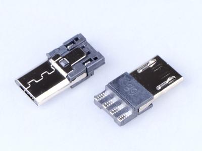CONN PLUG MICRO USB Seòrsa B Solder T3.0, L6.8mm KLS1-235-1