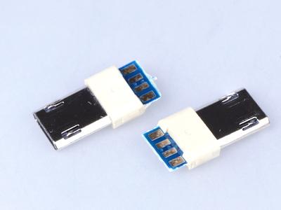 CONN PLUG MICRO USB Solder KLS1-235-5